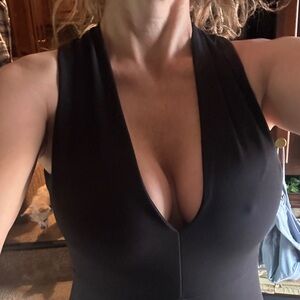 Lulu's Black Jumpsuit